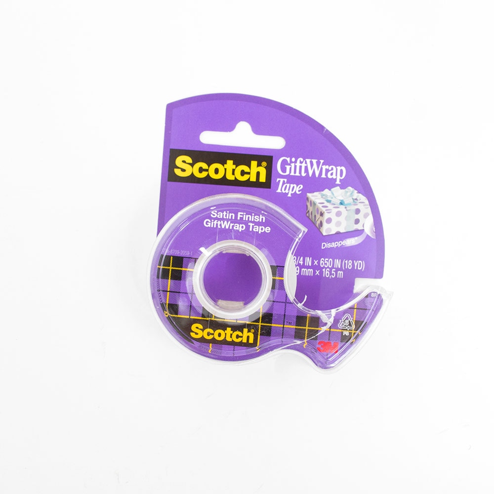 3M, Scotch, Giftwrap, Transparent, Tape